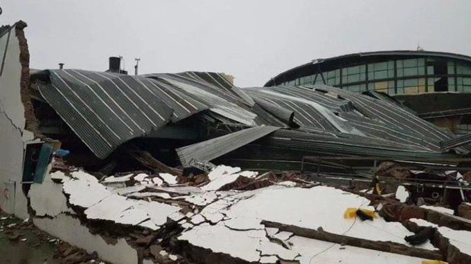 Los daños provocados por la tormenta en Bahía Blanca fueron terribles.
