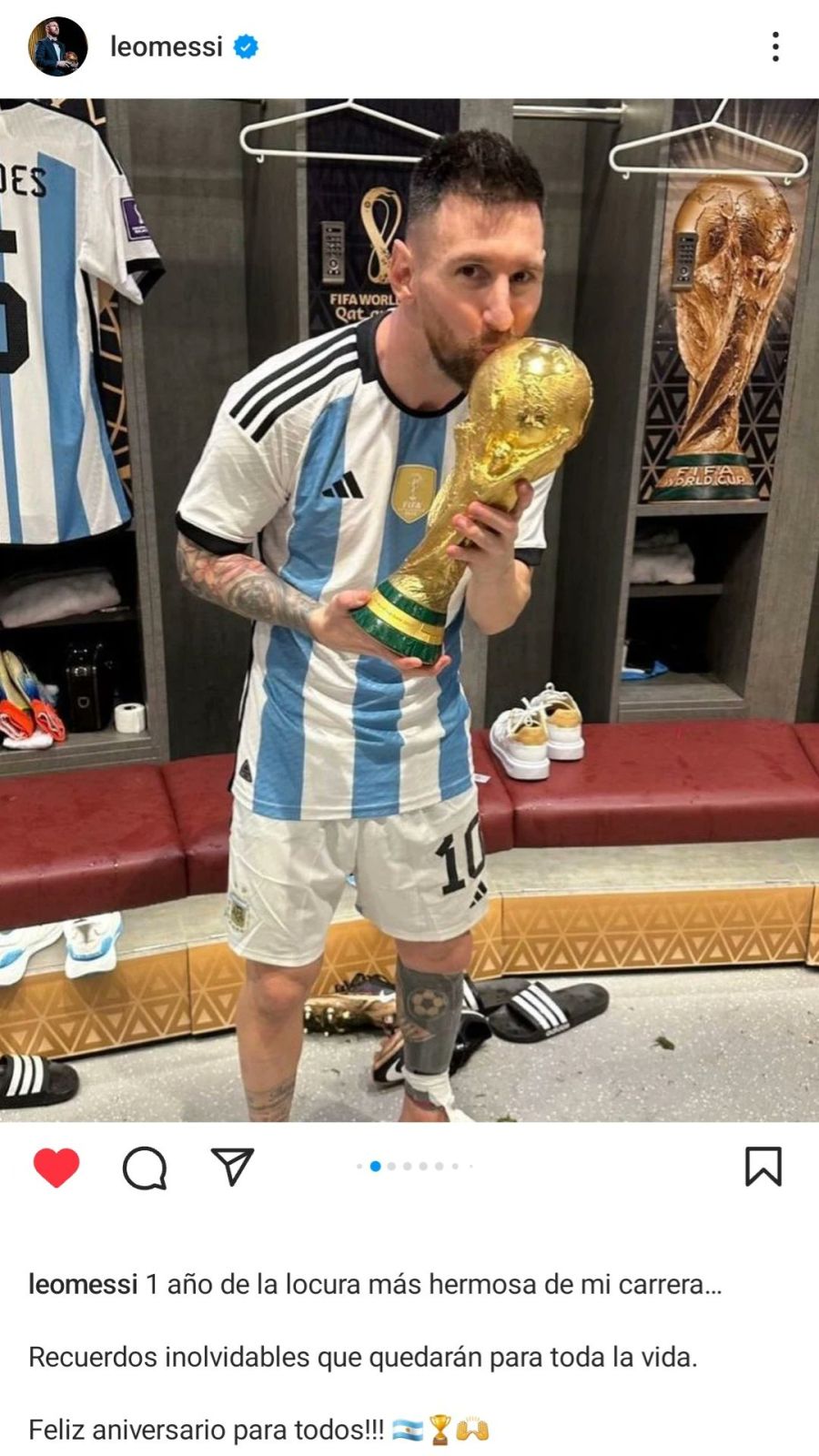 Lionel Messi Qatar 2022 Selección Argentina