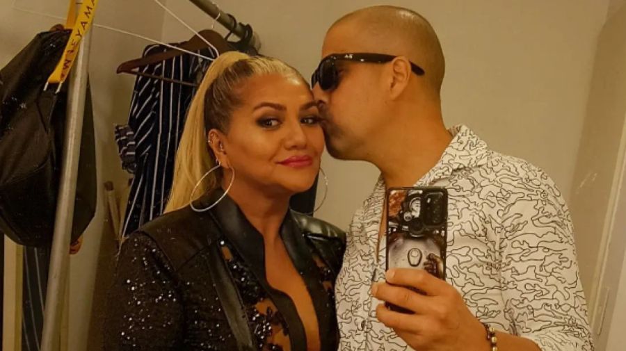 Gladys La Bomba Tucumana y su novio, Luciano Ojeda