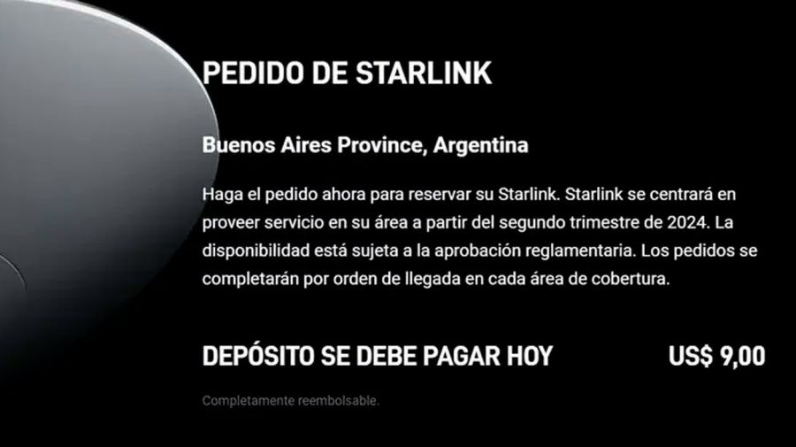 Starlink en Argentina