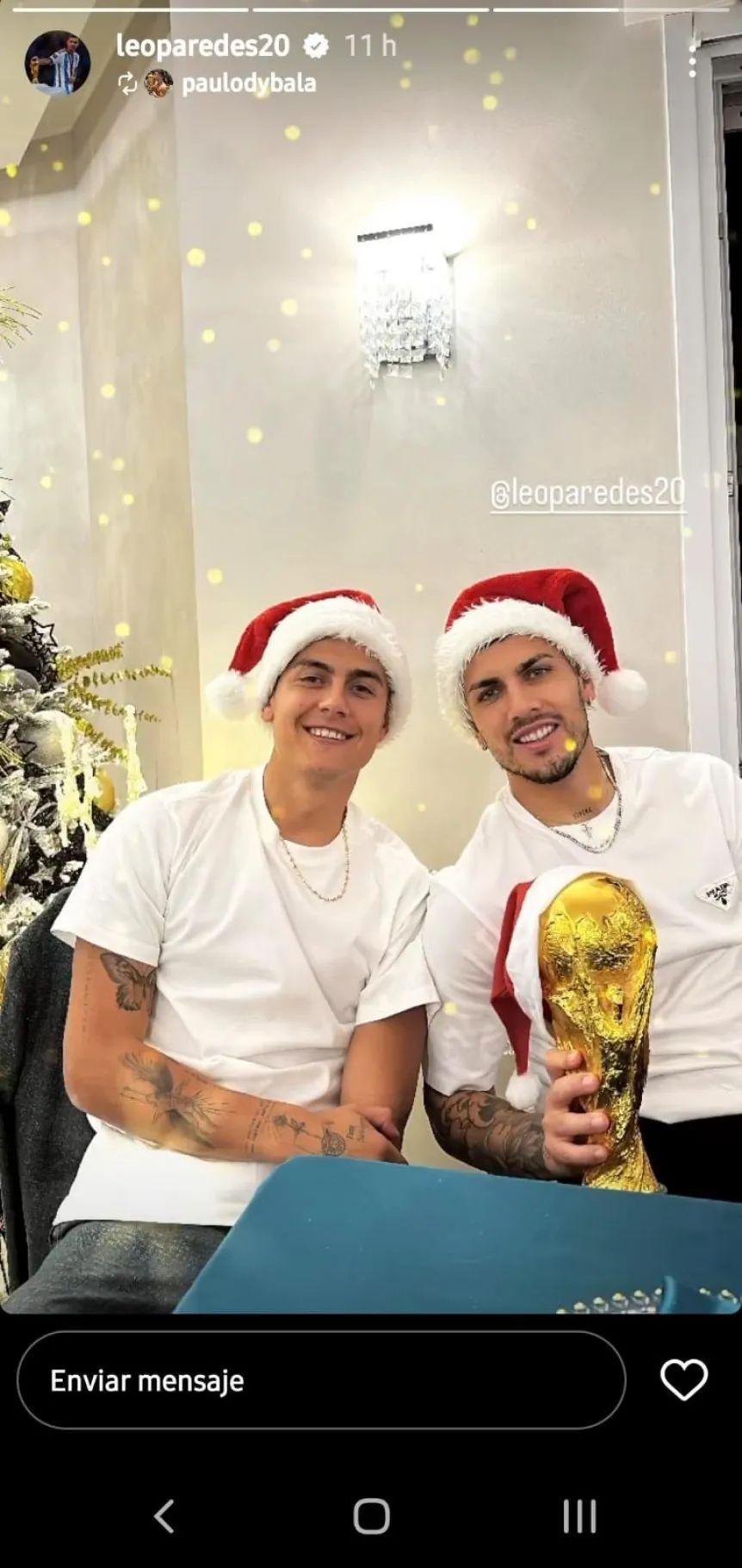Navidad Selección Argentina