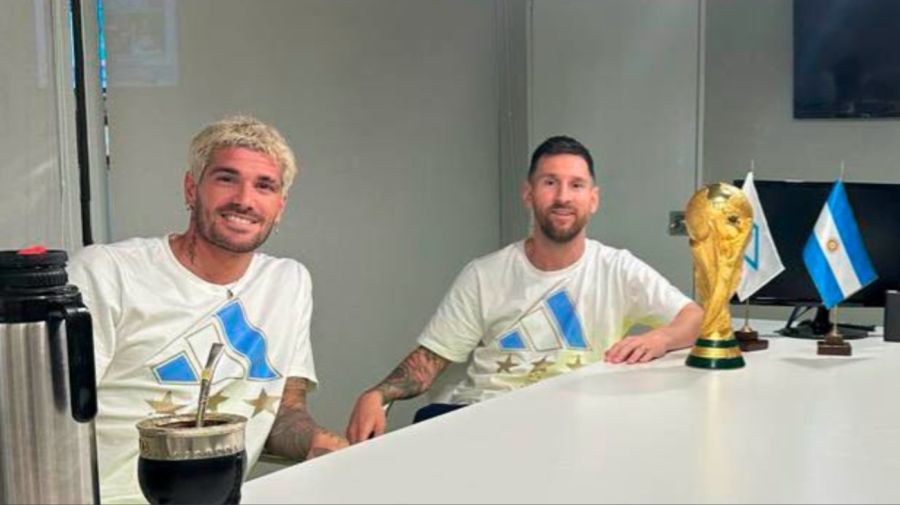 Rodrigo De Paul Lionel Messi Selección Argentina