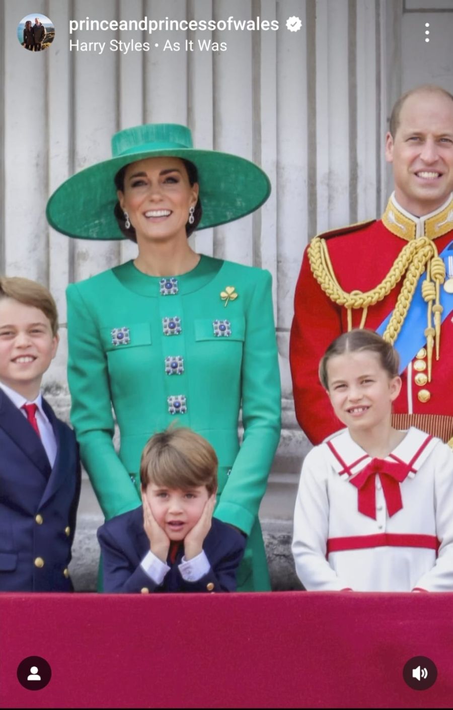 Kate Middleton y el príncipe Guillermo y sus hijos