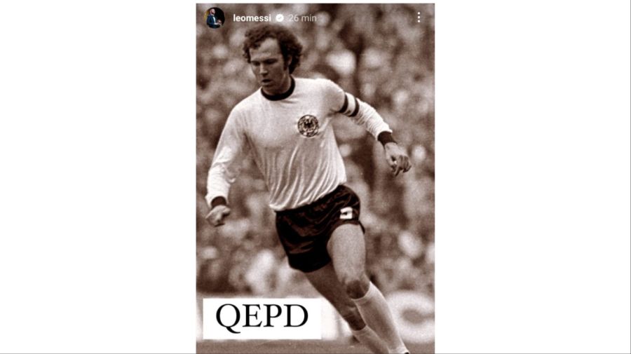 Messi Beckenbauer