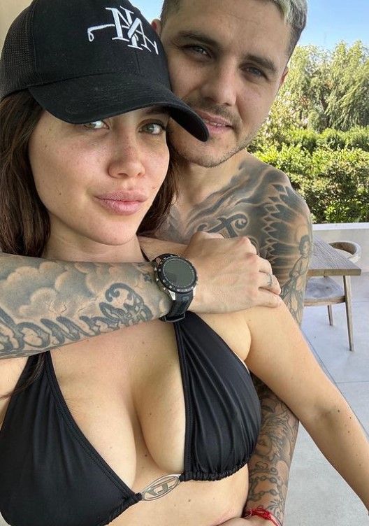 Wanda Nara y Mauro Icardi