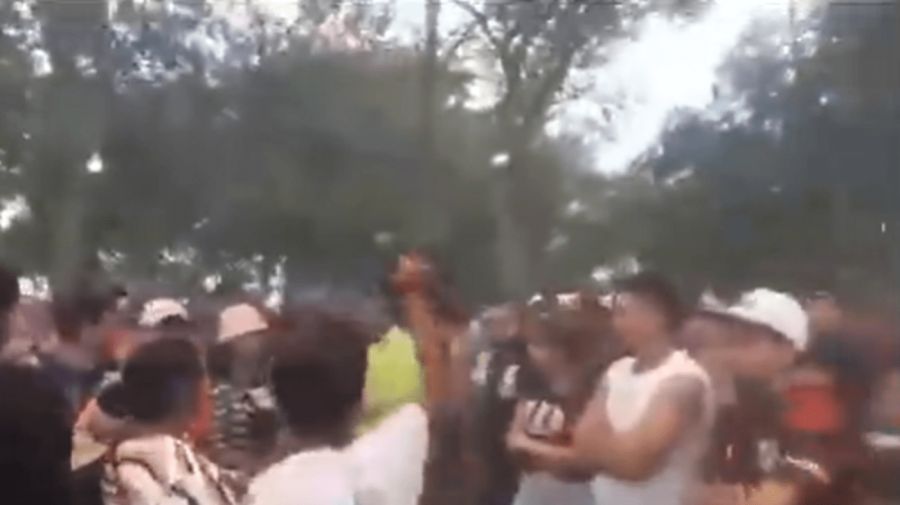 Enfrentamiento en González Catán