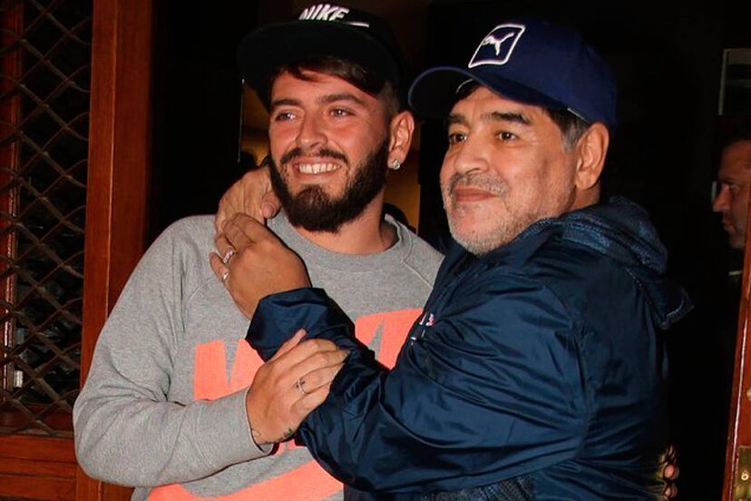 Qué dijo Diego Maradona Junior sobre la muerte de su padre
