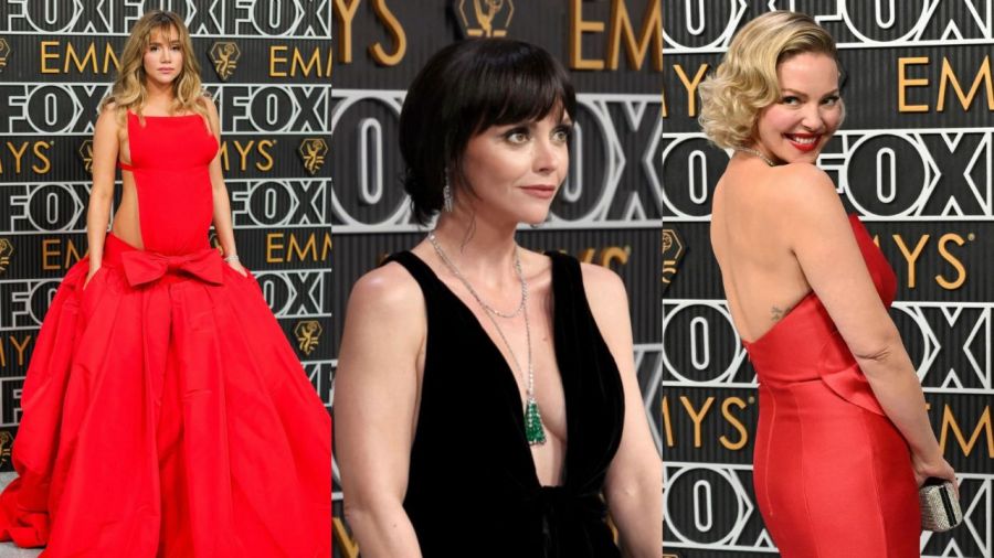 Suki Waterhouse, Jenna Ortega y Katherine Heigl en los Premios Emmy