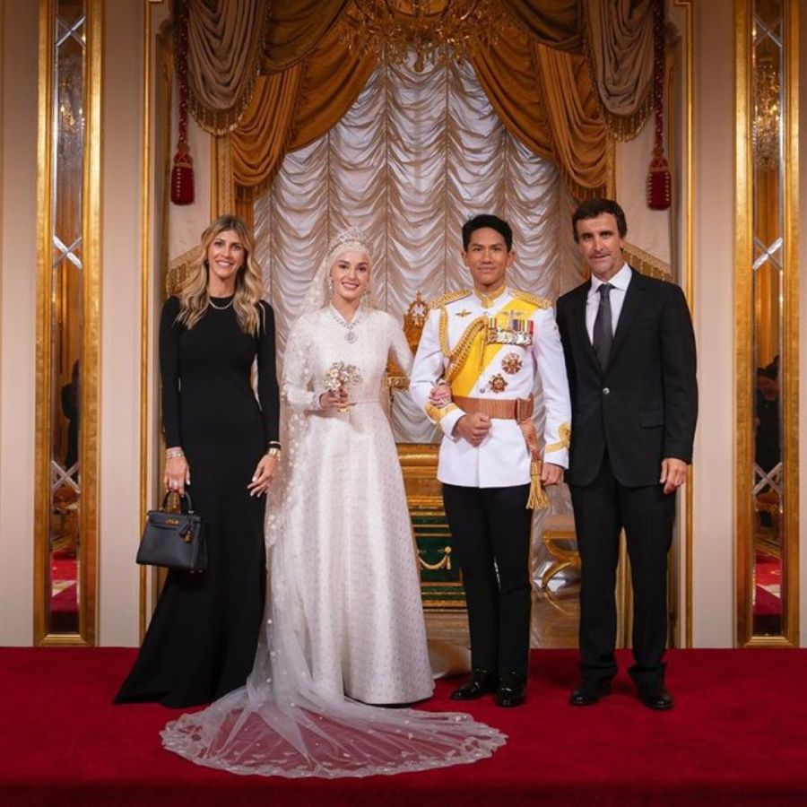 Argentinos en la boda de Abdul Mateen