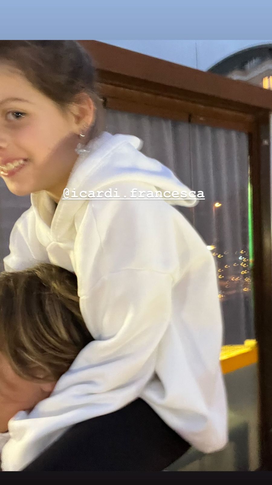 El especial saludo de Valentino López a Francesca Icardi por su cumpleaños