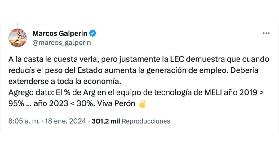 Marcos Galperín envuelto en una polémica por exenciones impositivas: 