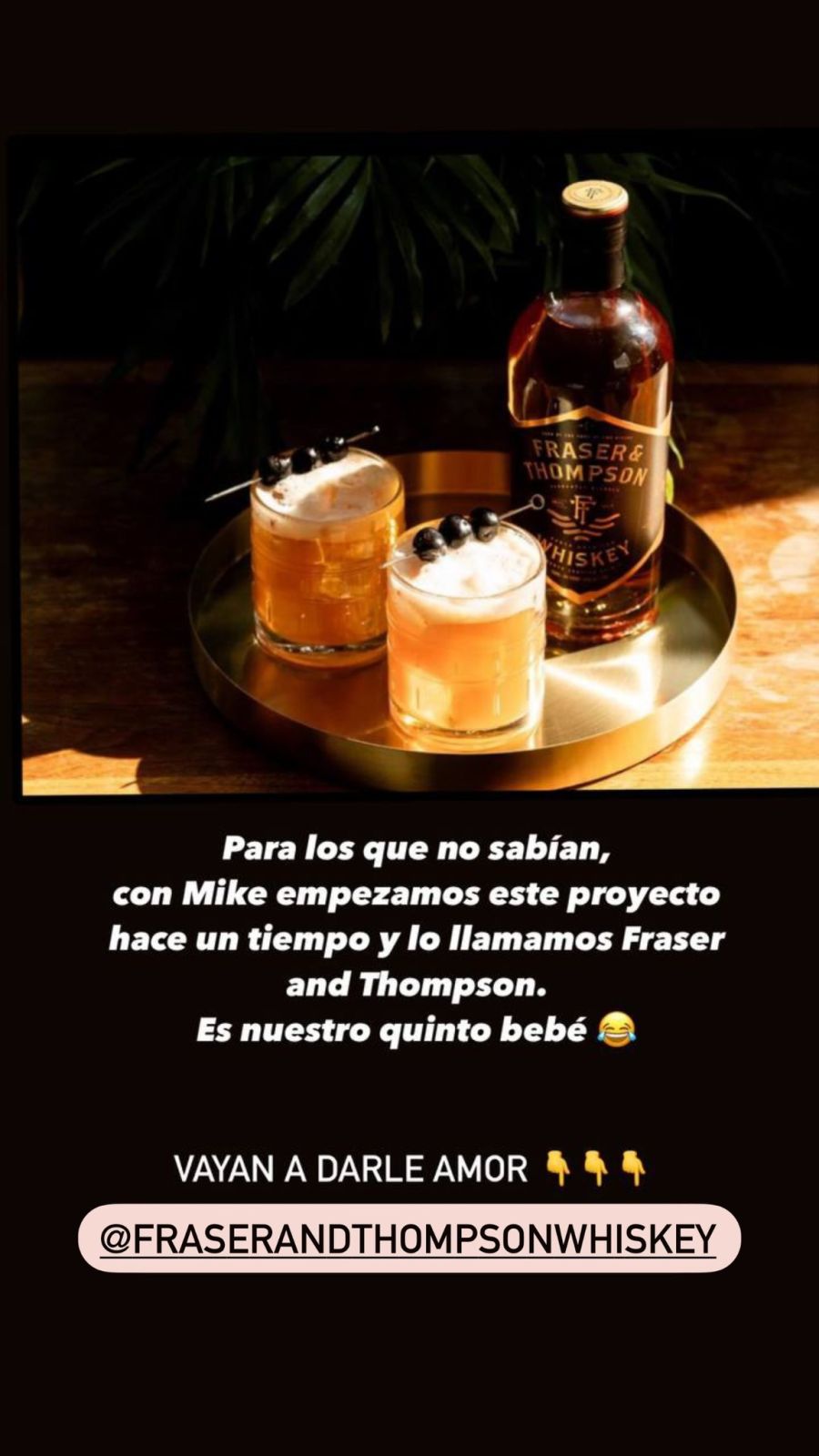Luisana Lopilato y Michael Bublé sacaron su marca de Whisky