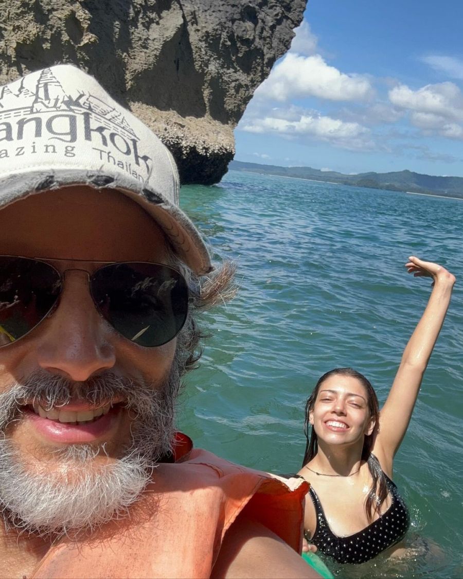 La hija de Joaquín Furriel compartió imágenes inéditas de sus vacaciones y sorprendió por su parecido