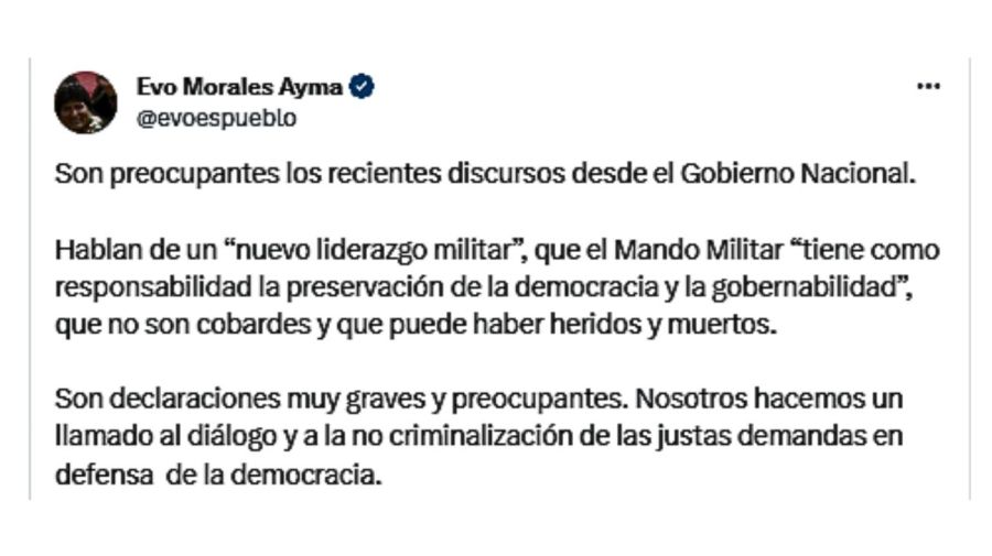 Evo Morales 20240125