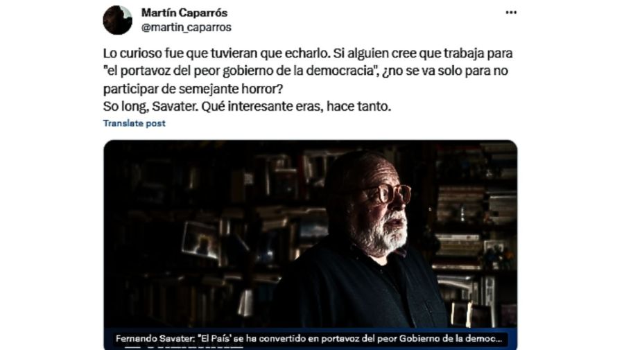 Martín Caparrós y Fernando Iglesias 20240126