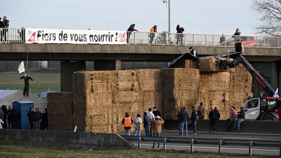 Protesta de agricultores en Francia