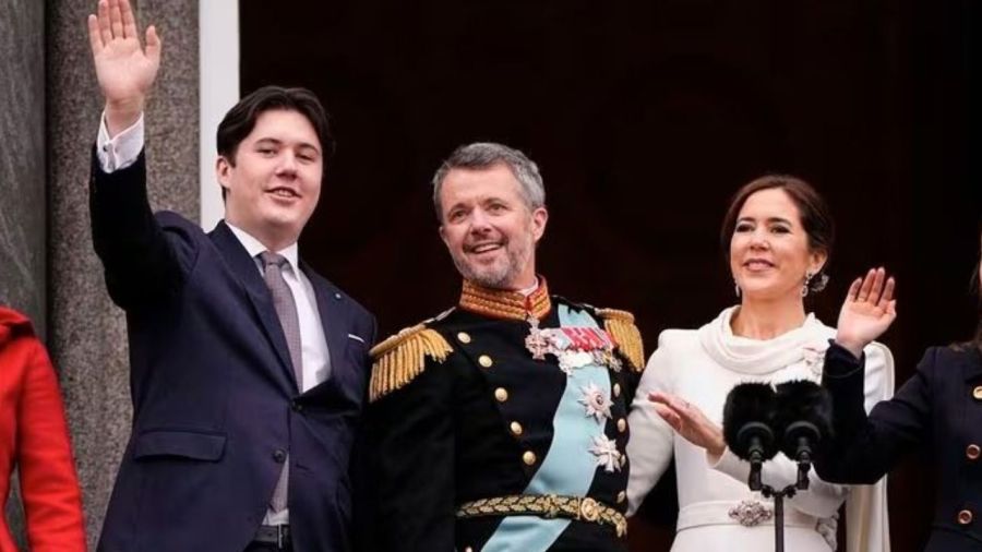 Christian, el hijo mayor del rey Federico X y la reina Mary de Dinamarca será rey por un viaje de su padre