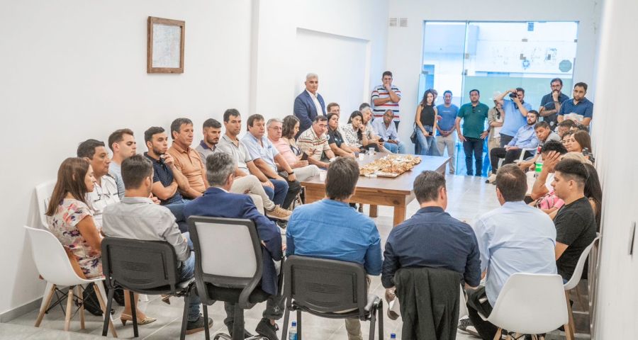Reunión en Alta Gracia con intendentes y Jefes comunales convocada por Torres Limia