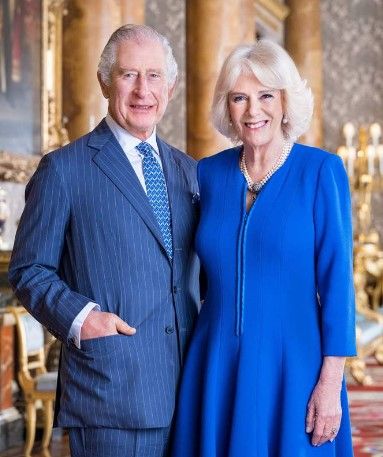 El rey Carlos III y Camilla Parker