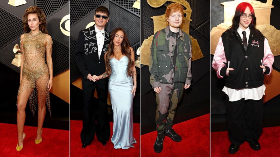 Miley Cyrus, Peso Pluma, Nicki Nicole, Ed Sheeran y Billie Eilish