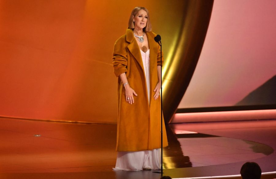 Celine Dion apareció en los Grammy y desafió a su enfermedad que la alejó de los escenarios