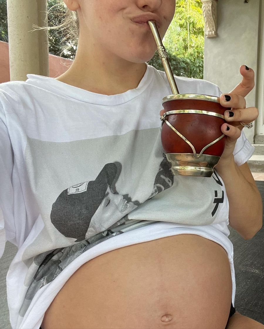 las mejores fotos de evaluna embarazada
