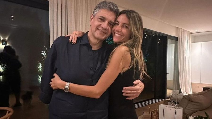 María Belén Ludueña y Jorge Macri 