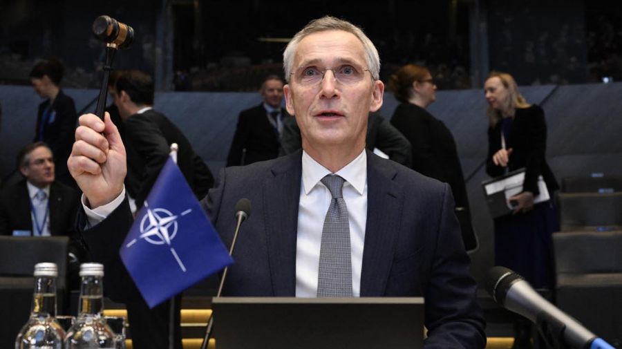 el secretario general de la OTAN, Jens Stoltenberg