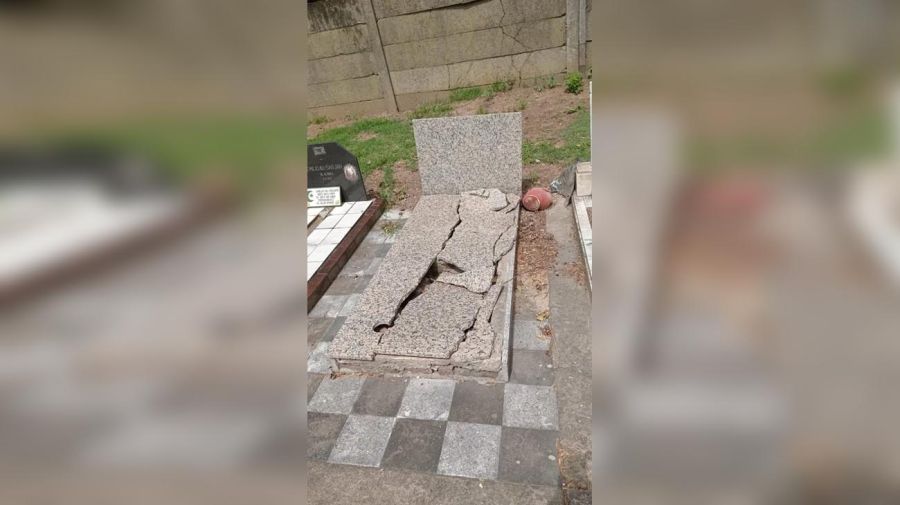 Profanaron las tumbas de Menem y su hijo en el Cementerio Islámico
