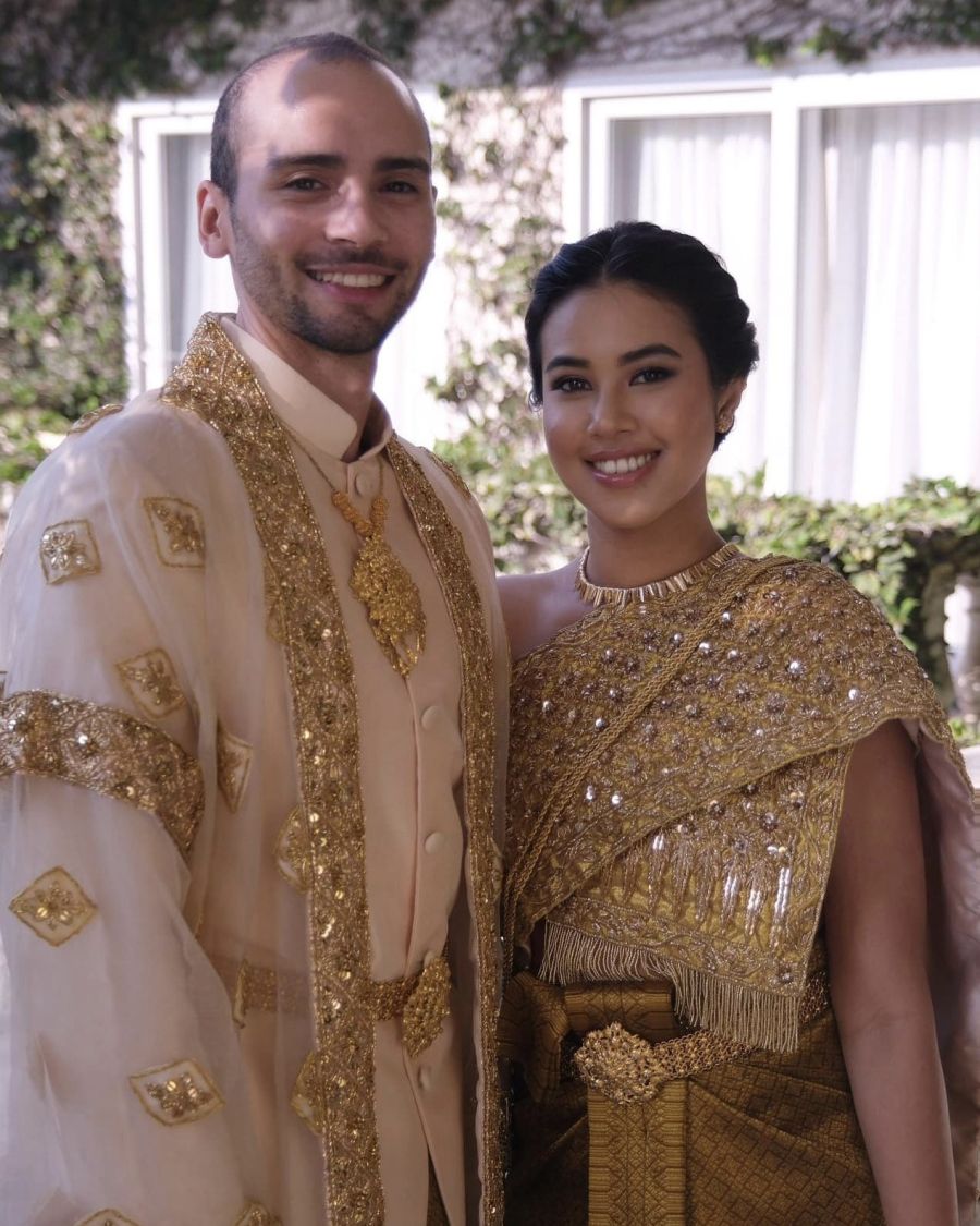 Boda en el Palacio Real de Phnom Penh: La Princesa Ponita de Camboya se casó con un fotógrafo uruguayo