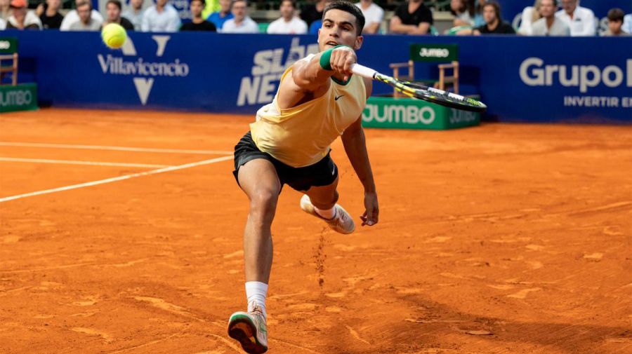 Carlos Alcaraz debutó ganando en el Argentina Open. 