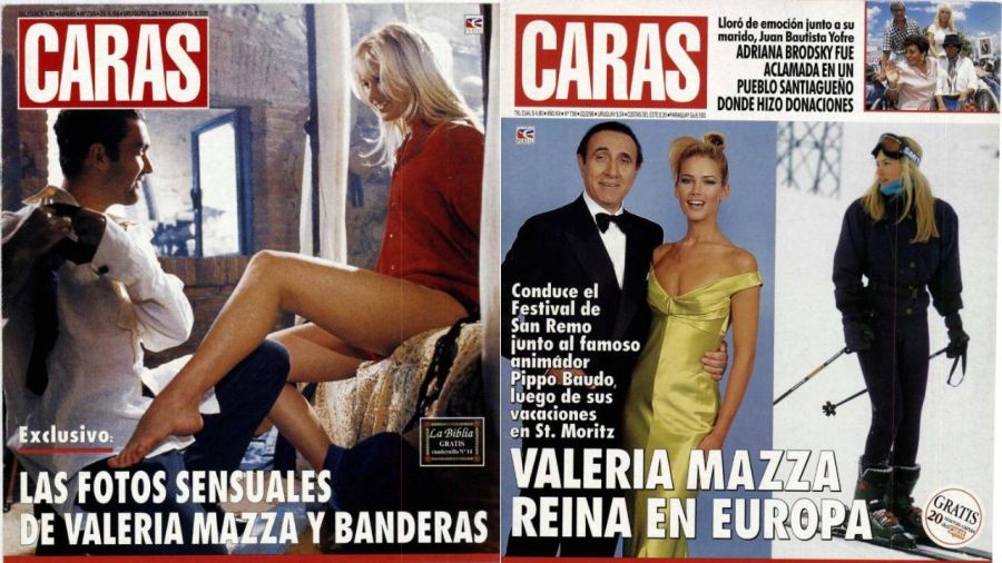 Las tapas de Valeria Mazza en CARAS 