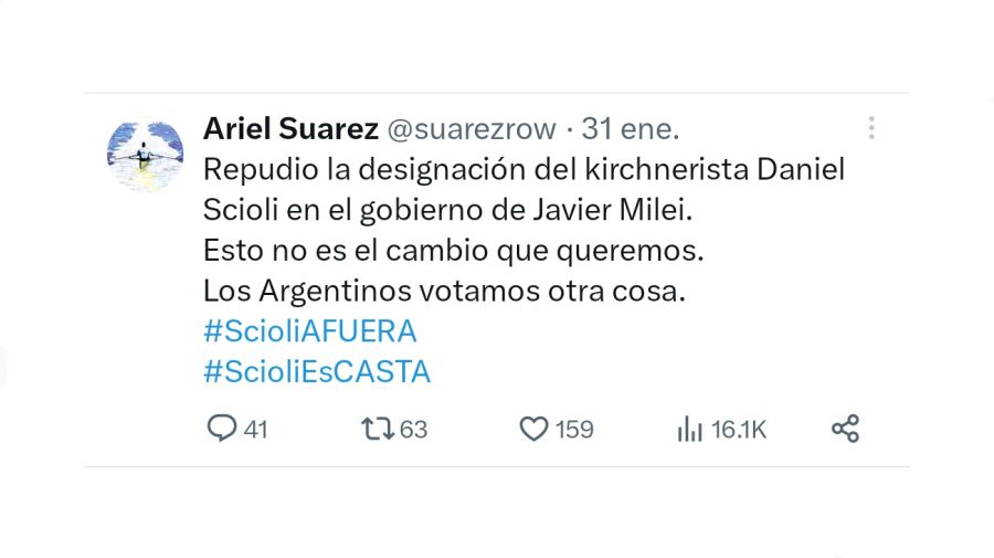 Remero Ariel Suárez