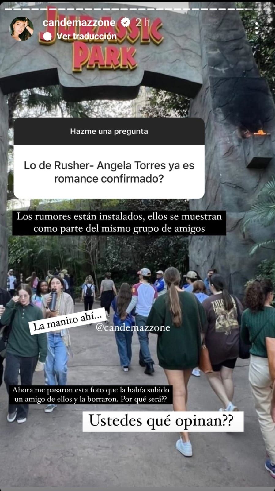 Ángela Torres y Rusherking