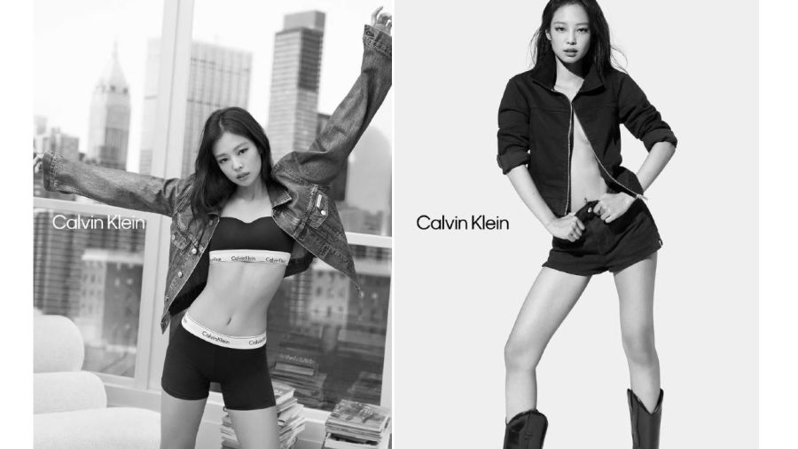 Jennie para Calvin Klein 
