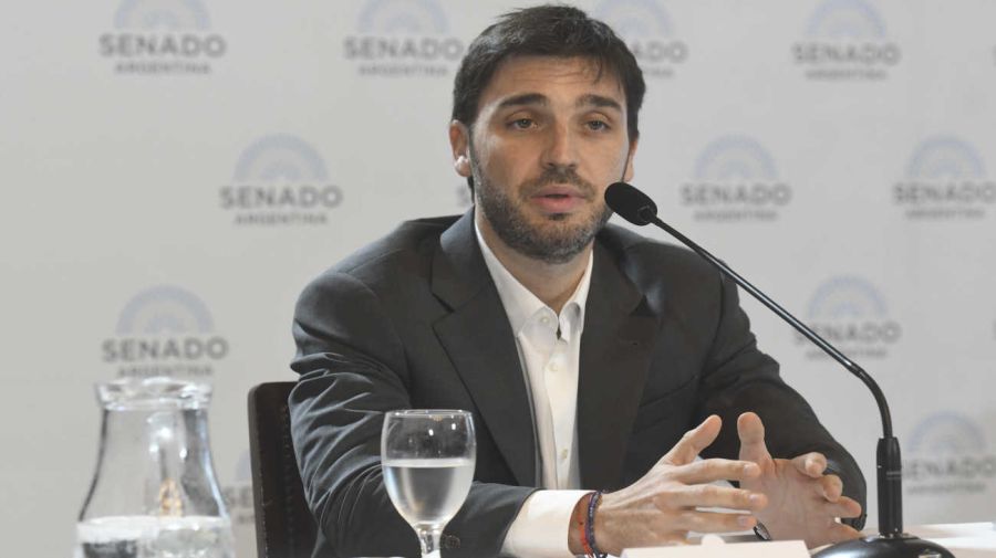 Los gobernadores patagónicos dan una conferencia de prensa en el Senado 20240227