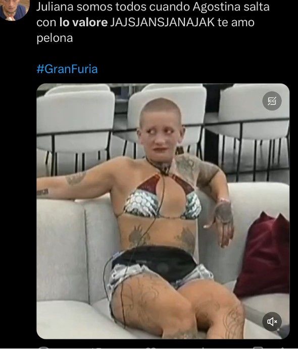 Frase viral de Agostina GH