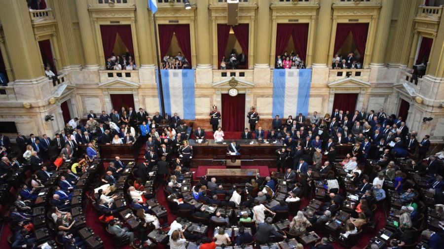 President Javier Milei delivers a state-of-the-nation address 