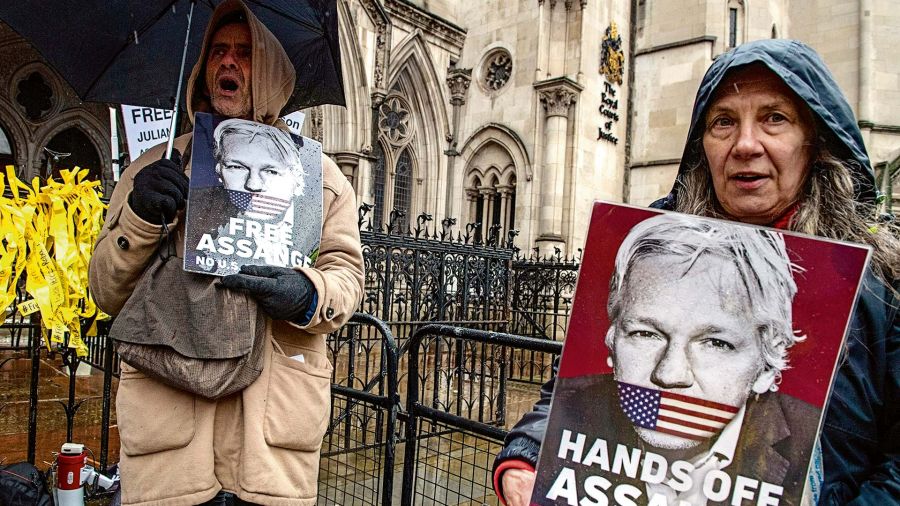 Marchas en apoyo a Assange