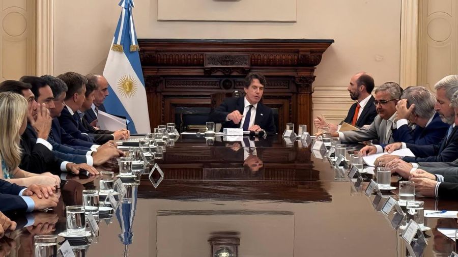 Reunión con gobernadores en Casa Rosada