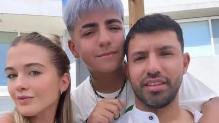 Revelaron la complicidad que tienen Benjamín Agüero y la novia del Kun Agüero, Sofía Calzetti