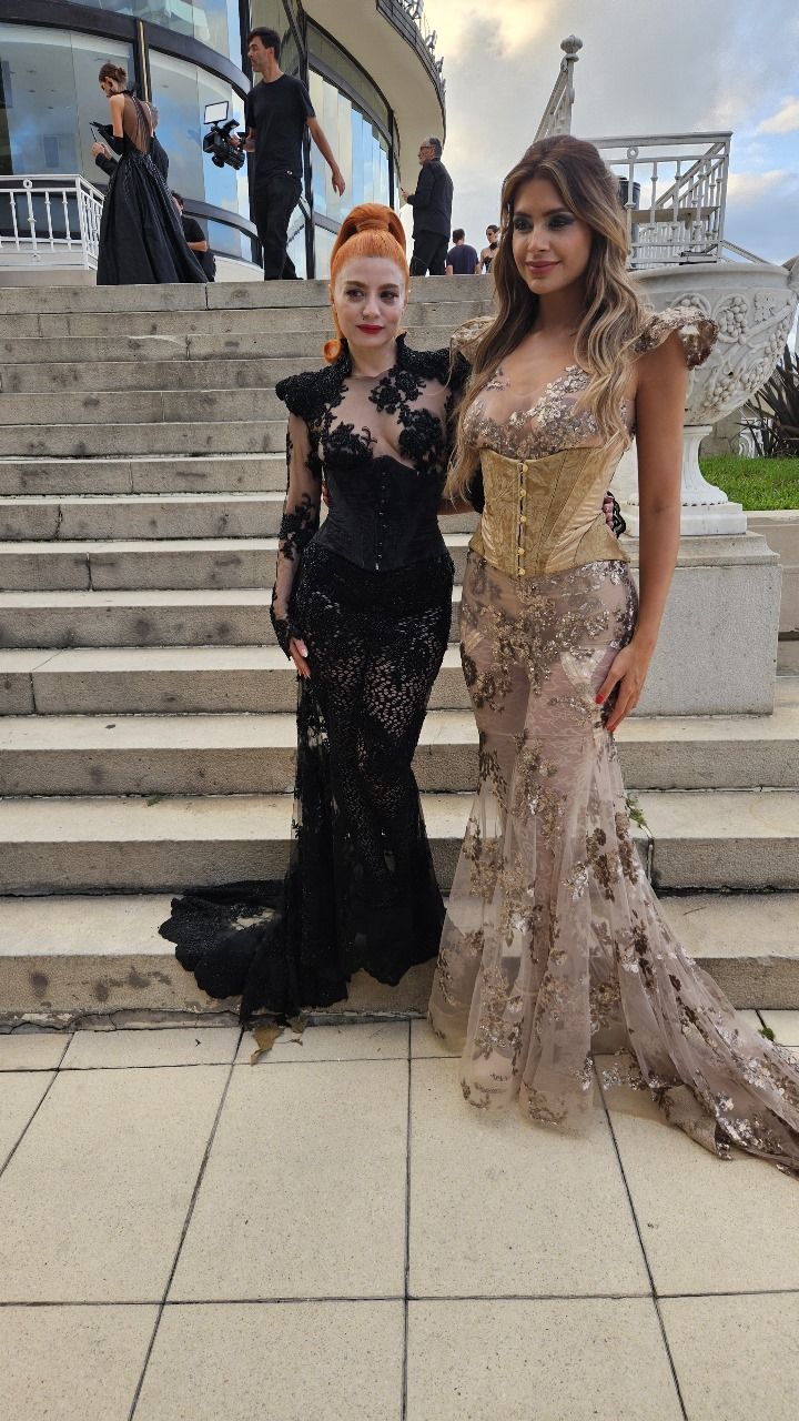 Milett Figueroa debutó como modelo en el Argentina Fashion Week con un vestido de novia
