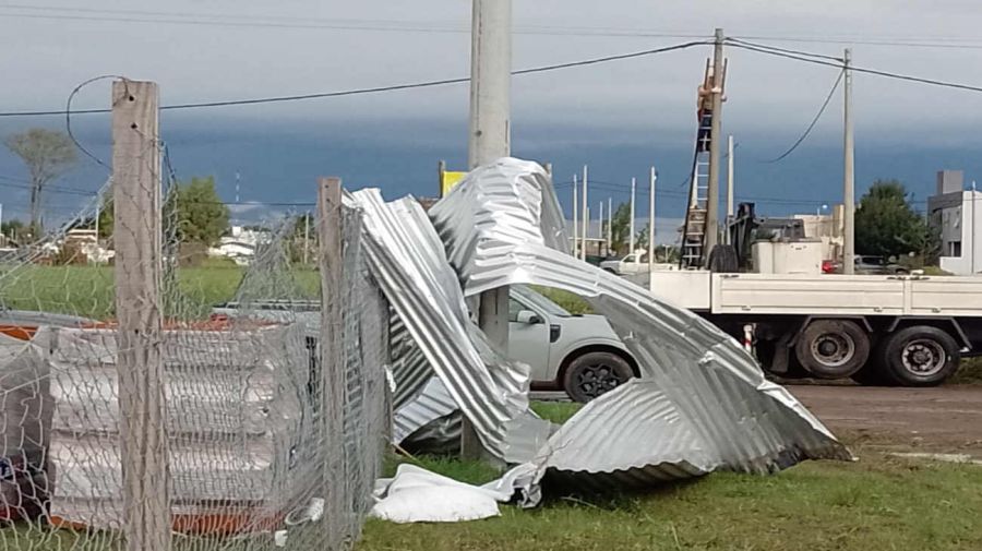 Destrozos provocados por el temporal en el partido de 9 de Julio de la provincia de Buenos Aires 20240319