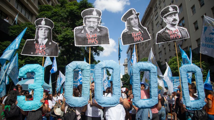 Marcha del 24 de marzo, Día de la Memoria, en la Ciudad de Buenos Aires