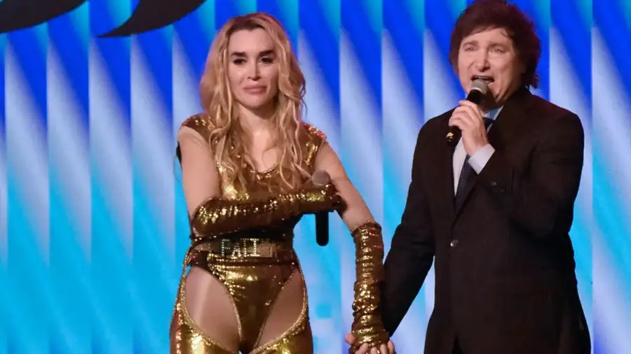 Javier Milei y Fátima Florez 20240328