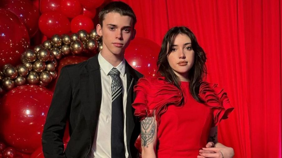Felipe Fort y su novia, Priscila Godoy