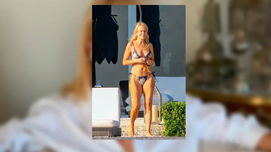 Se viralizó una foto de Cecilia Bolocco en bikini y se volvió furor en las redes sociales