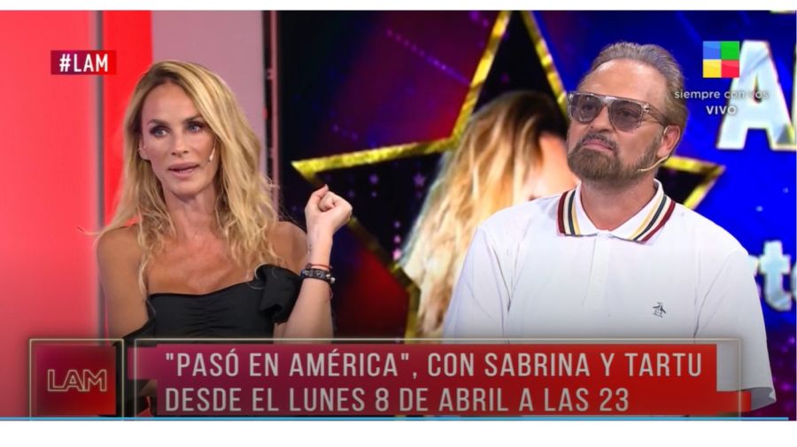 Sabrina Rojas y Augusto Tartúfoli llegan a América TV