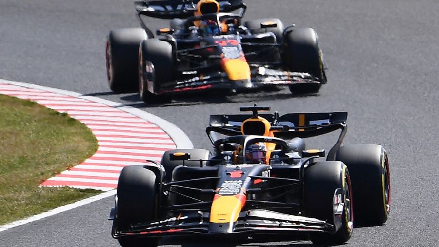 El dominio de Red Bull en la F1 de Japón fue total.