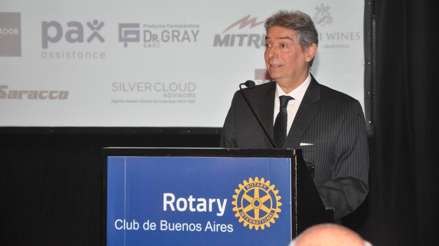 Horacio Rosatti en el Rotary Club.